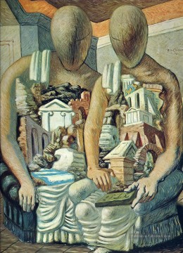  surrealisme - les archéologues 1927 Giorgio de Chirico surréalisme métaphysique